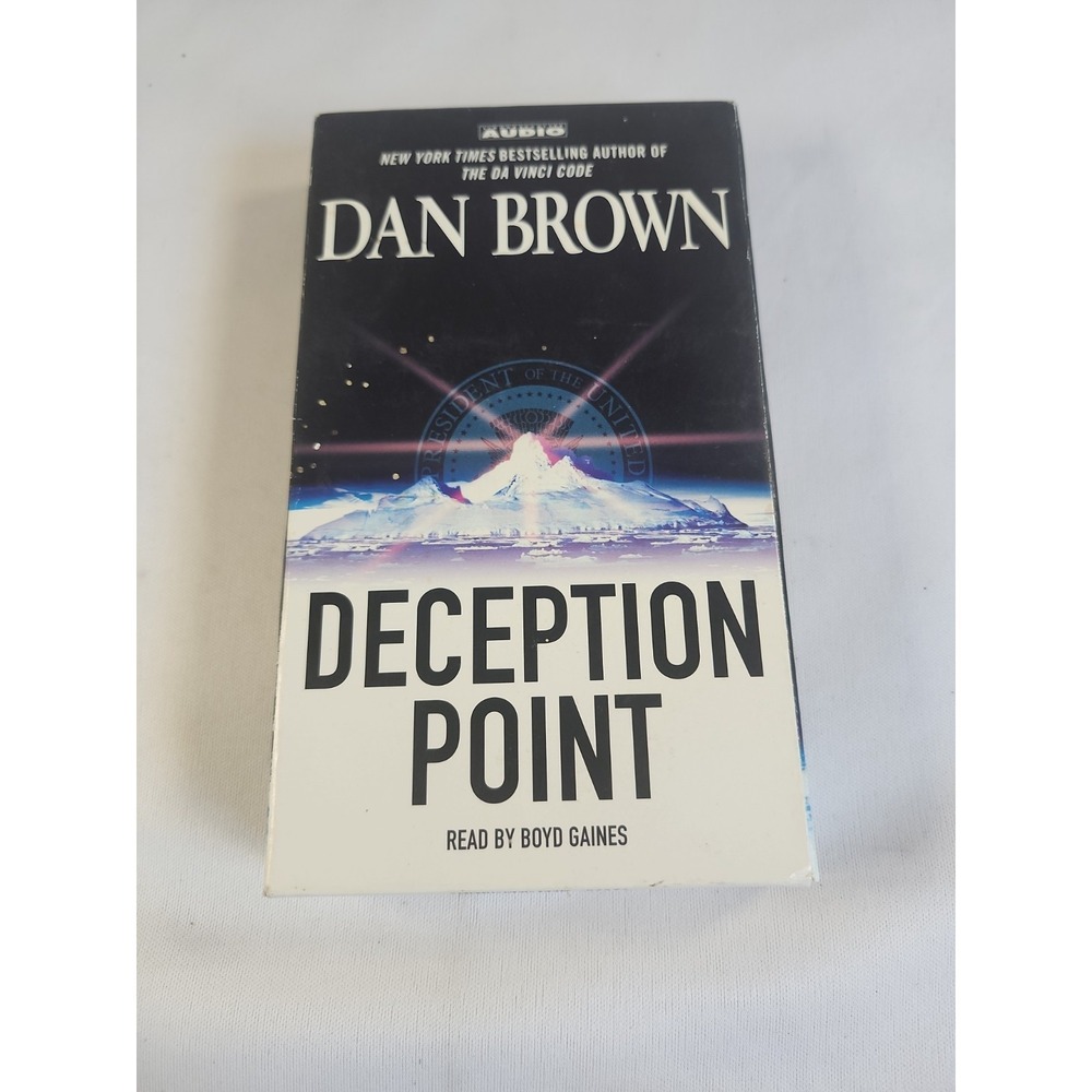Dan Brown Deception Point Read By Boyd Gaines Audiobook‎ Cassettes